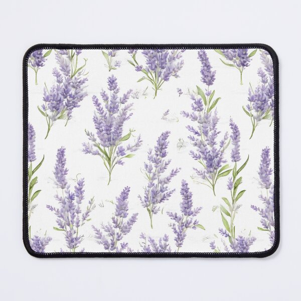 Item preview, Cheerful Watercolor Lavender Flowers Floral Patterns designed and sold by Wonder Of Light.