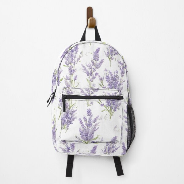 Item preview, Cheerful Watercolor Lavender Flowers Floral Patterns designed and sold by Wonder Of Light.