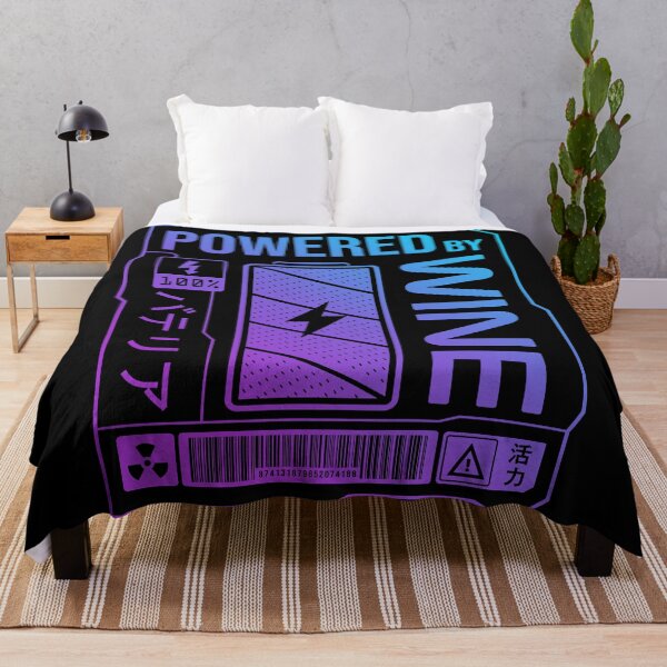 Item preview, Powered by Wine - Neon Label designed and sold by forgottenfuture.