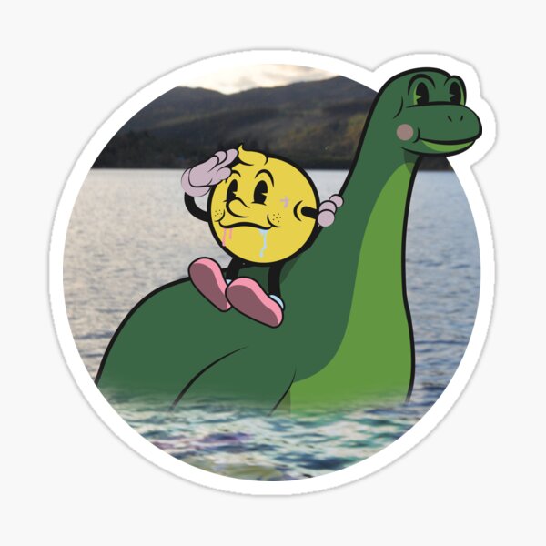 A friend to creatures and cryptids alike! Glossy Sticker
