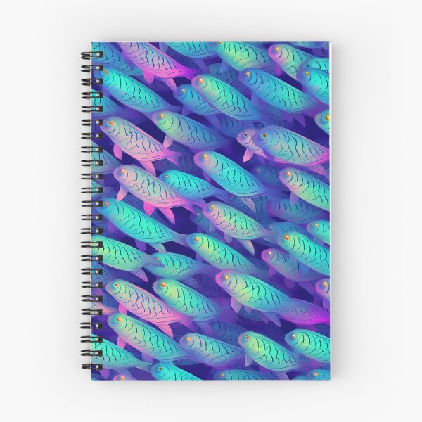 Item preview, Iridescent fish pattern1 designed and sold by Art by Lilia.