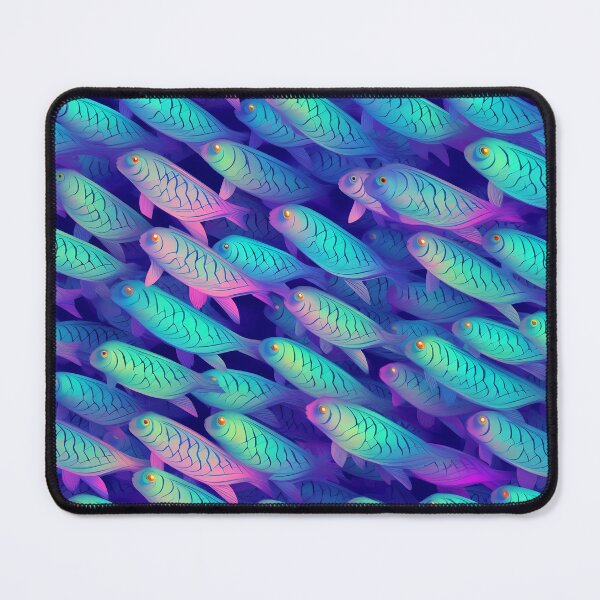 Item preview, Iridescent fish pattern1 designed and sold by Art by Lilia.