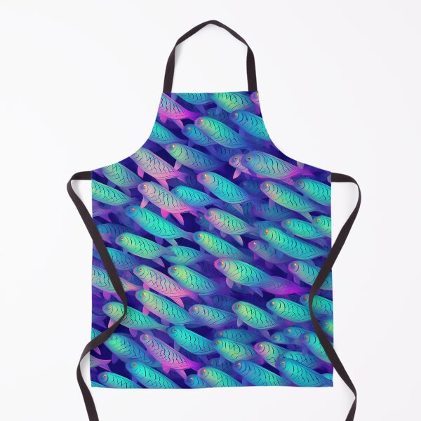 Item preview, Iridescent fish pattern1 designed and sold by Art by Lilia.