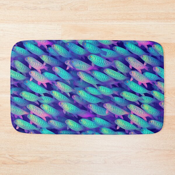 Item preview, Iridescent fish pattern1 designed and sold by Art by Lilia.