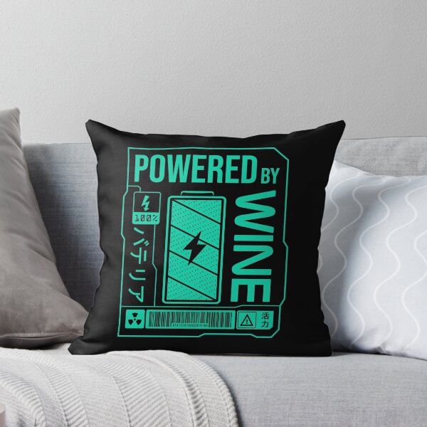 Item preview, Powered by Wine - Green Label designed and sold by forgottenfuture.