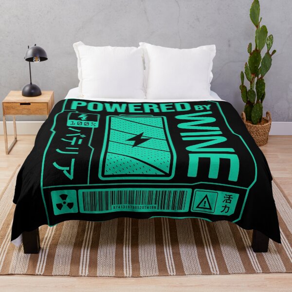 Item preview, Powered by Wine - Green Label designed and sold by forgottenfuture.