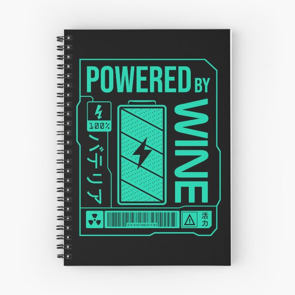 Item preview, Powered by Wine - Green Label designed and sold by forgottenfuture.