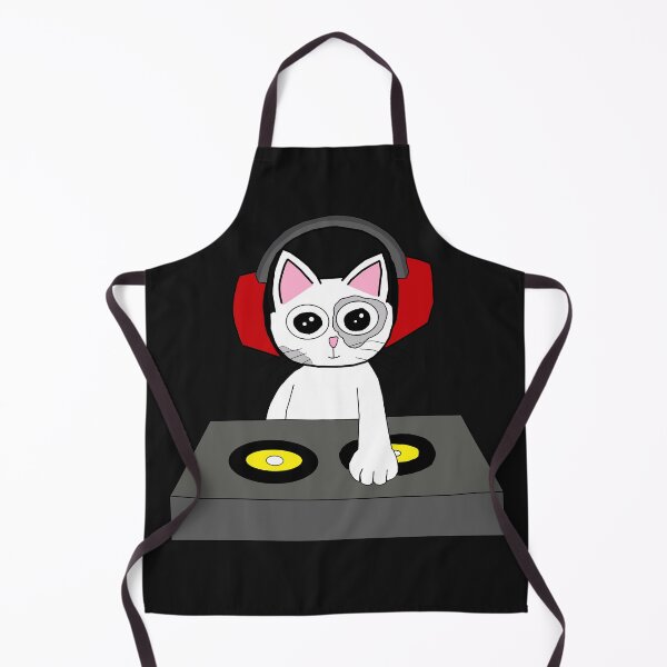 Item preview, Funny Cat Dj designed and sold by Eolithic.