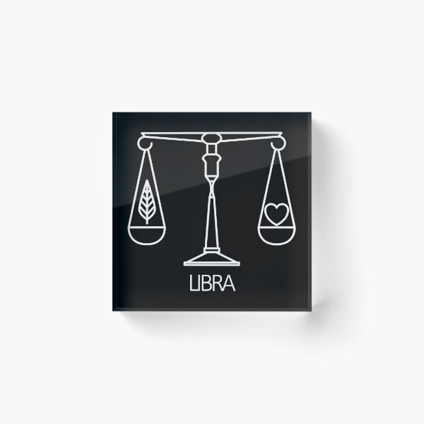 Item preview, Libra Zodiac Sign - White designed and sold by SimpleWorksSK.