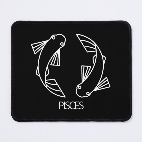 Item preview, Pisces Zodiac Sign - White designed and sold by SimpleWorksSK.