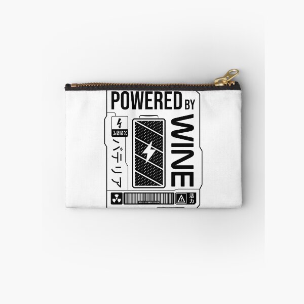 Item preview, Powered by Wine - Black Label designed and sold by forgottenfuture.