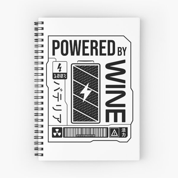Item preview, Powered by Wine - Black Label designed and sold by forgottenfuture.