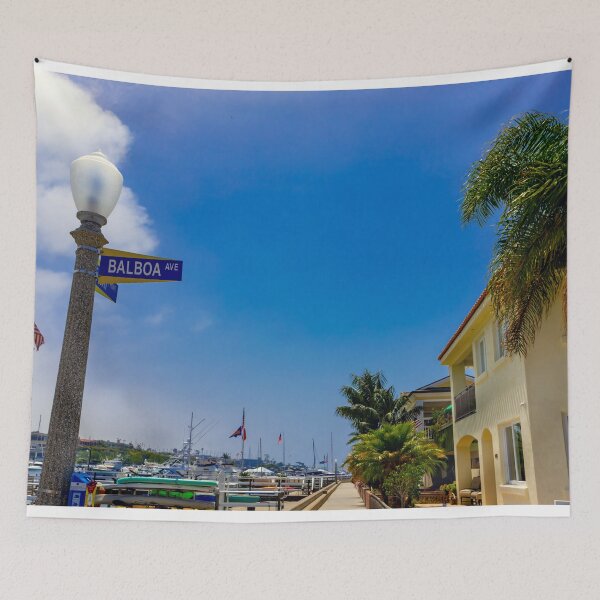 Item preview, Street Sign on Balboa Island, California  designed and sold by GEM-Photo.
