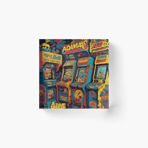 Item preview, Retro Arcade Design: Old-School Vibes for Your Space designed and sold by shadowartsss.