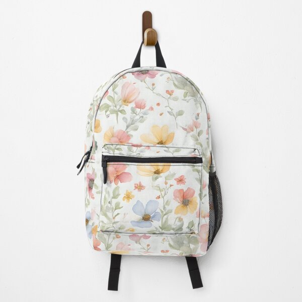 Item preview, Cheerful Watercolor Wildflowers Flowers Floral Patterns designed and sold by Wonder Of Light.