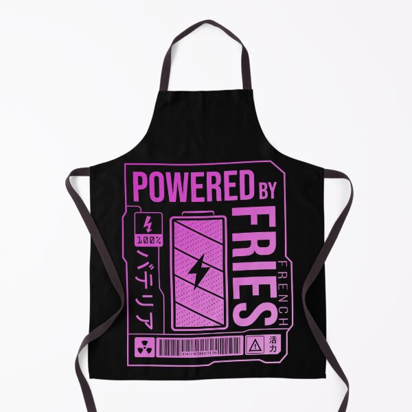 Item preview, Powered by French Fries - Pink Label designed and sold by forgottenfuture.
