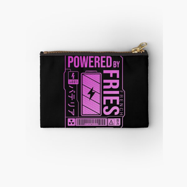 Item preview, Powered by French Fries - Pink Label designed and sold by forgottenfuture.