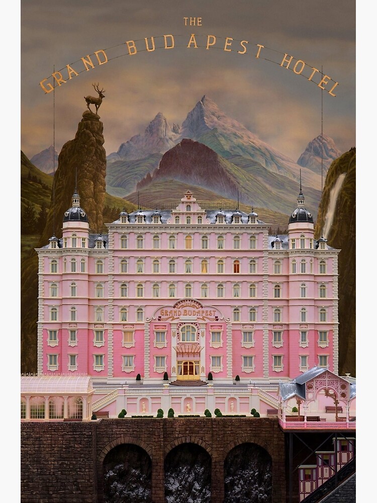 Discover The Grand Budapest Hotel (2014) Poster Premium Matte Vertical Poster