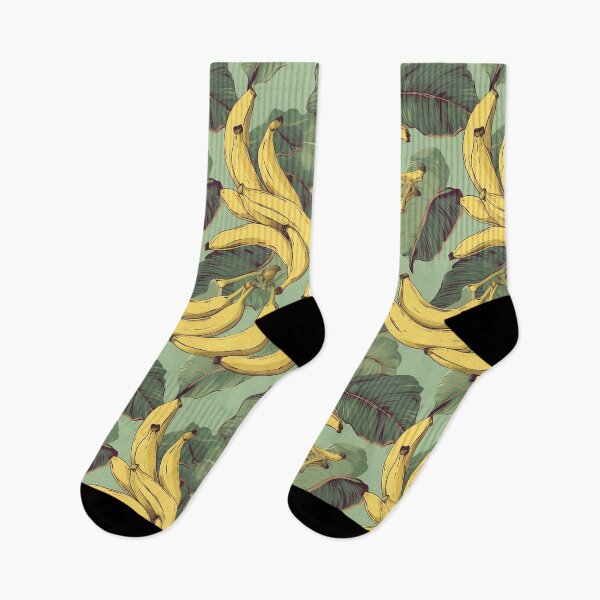 Item preview, I love banana pattern designed and sold by ArtVilleStore.