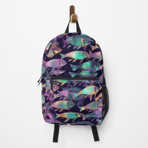Item preview, Colored fish pattern designed and sold by Art by Lilia.
