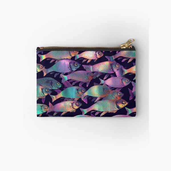 Item preview, Colored fish pattern designed and sold by Art by Lilia.