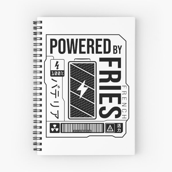 Item preview, Powered by French Fries - Black Label designed and sold by forgottenfuture.