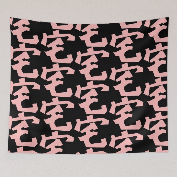 Item preview, 宅 Zhai in Pink Word Black Background. I love Otaku.  designed and sold by Moyanana.