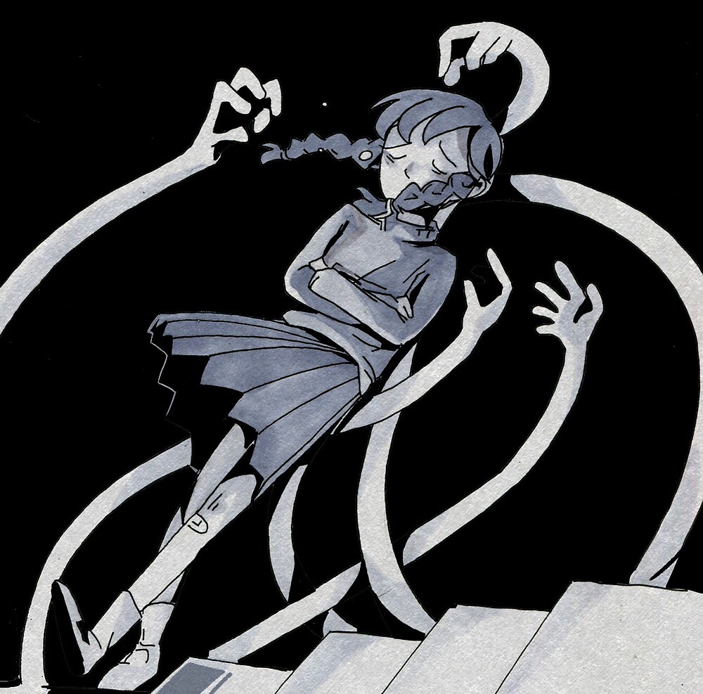 "Yume Nikki Stairs of Hands" by dazzelalmond | Redbubble