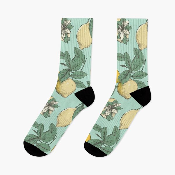 Item preview, I love lemons, lemon pattern designed and sold by ArtVilleStore.