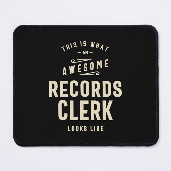 Item preview, Awesome Records Clerk  designed and sold by cidolopez.