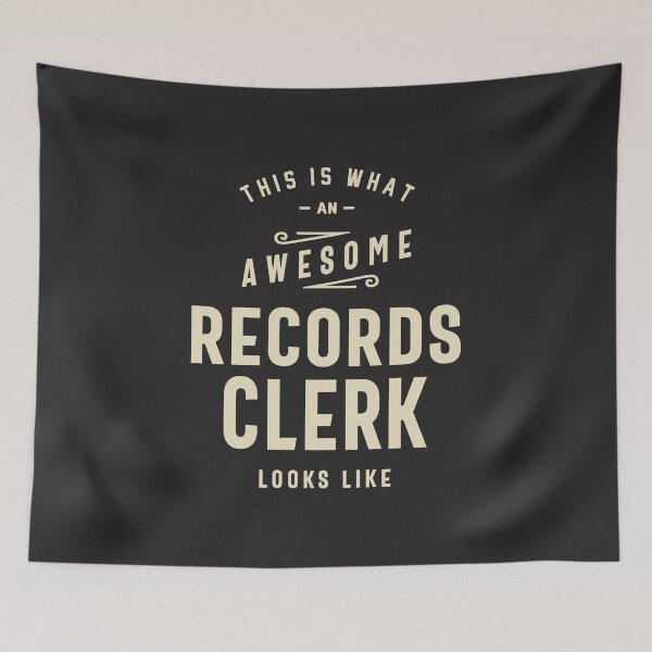 Item preview, Awesome Records Clerk  designed and sold by cidolopez.