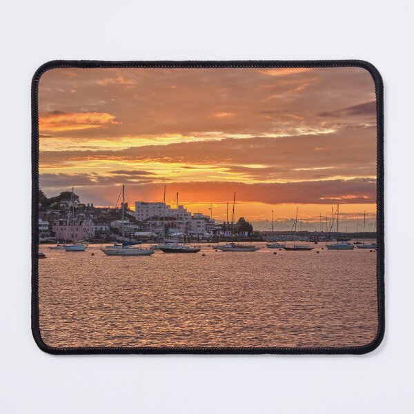 Item preview, Cowes Week Sunset Panorama designed and sold by manateevoyager.