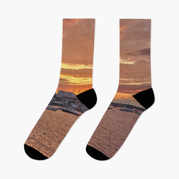 Item preview, Cowes Week Sunset Panorama designed and sold by manateevoyager.