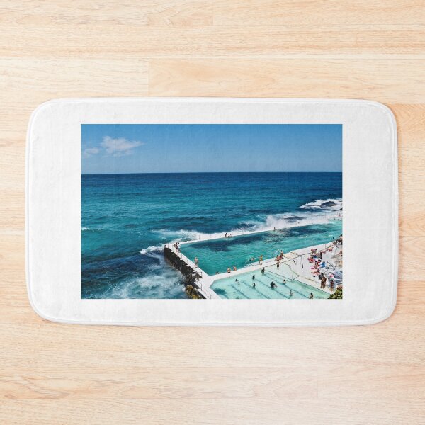 Item preview, Bondi Rockpool, Sydney, Australia, Oceanside Swimming Pool designed and sold by newburyboutique.