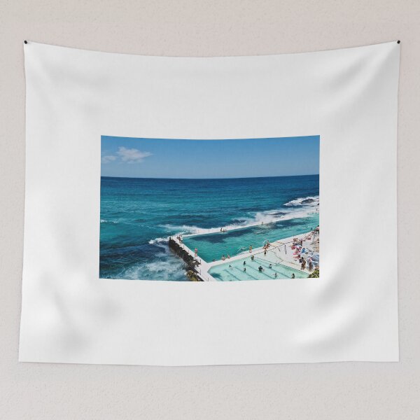 Item preview, Bondi Rockpool, Sydney, Australia, Oceanside Swimming Pool designed and sold by newburyboutique.