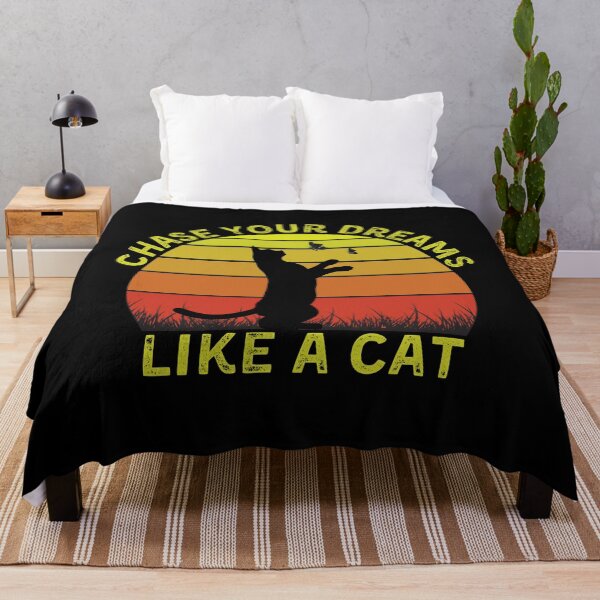 Item preview, Chase Your Dreams like a Cat designed and sold by ShopFanCreation.