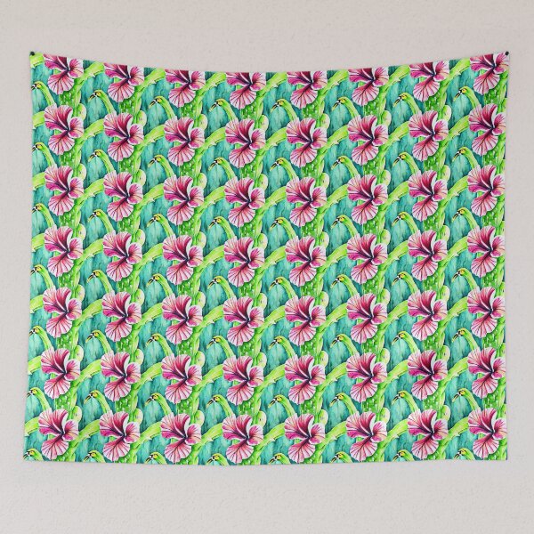 Item preview, Hibiscus Pattern designed and sold by AgataKaja.