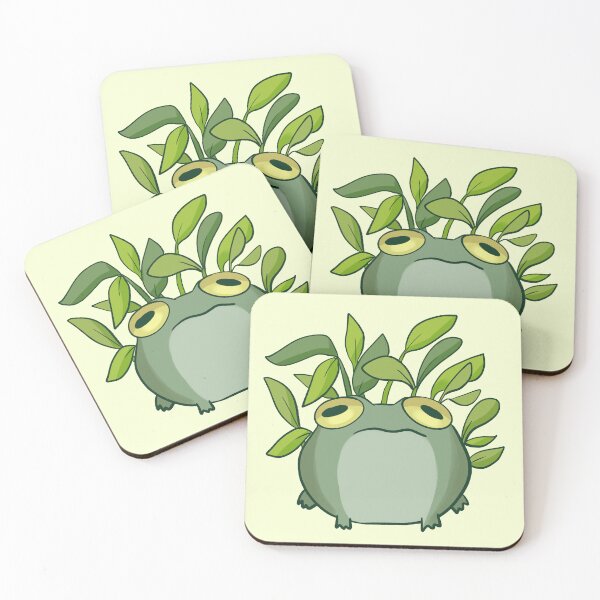 Item preview, Cute frog and plants illustration  designed and sold by Mayarart.