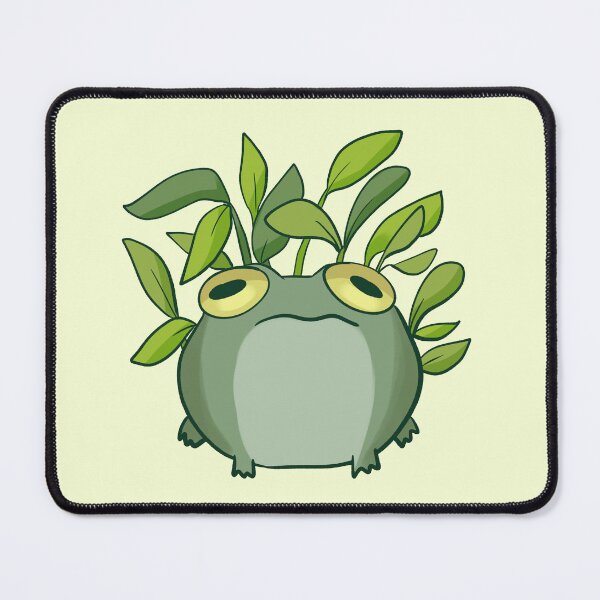 Item preview, Cute frog and plants illustration designed and sold by Mayarart.