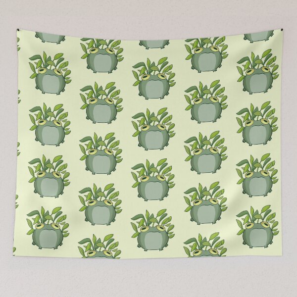 Item preview, Cute frog and plants illustration  designed and sold by Mayarart.