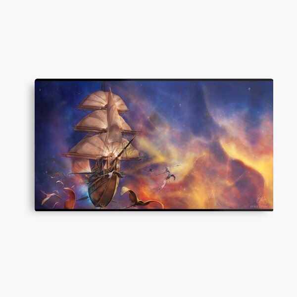 Treasure Planet Metal Print