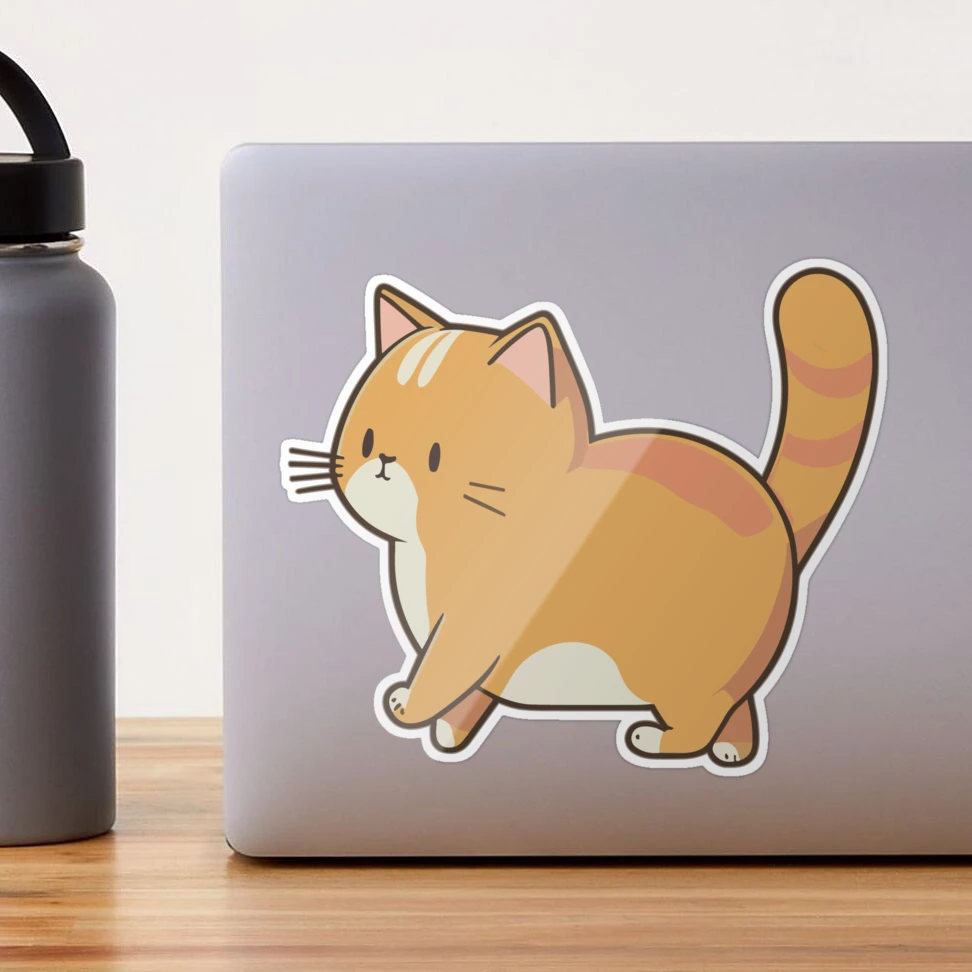 Cat, cute, fat, feline, ginger, meow, pet icon - Download on Iconfinder