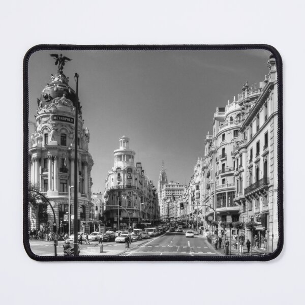 Item preview, The end of the Calle de Alcalá B&W designed and sold by tomg.