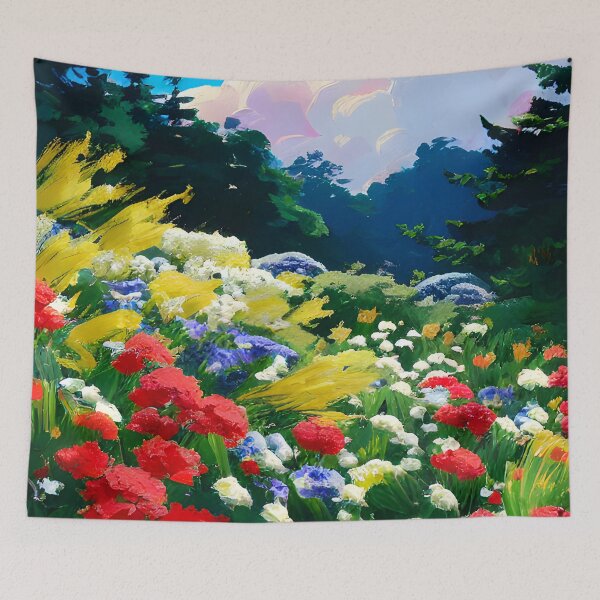 Item preview, Spring Time Flowers designed and sold by ArtsyWishesShop.
