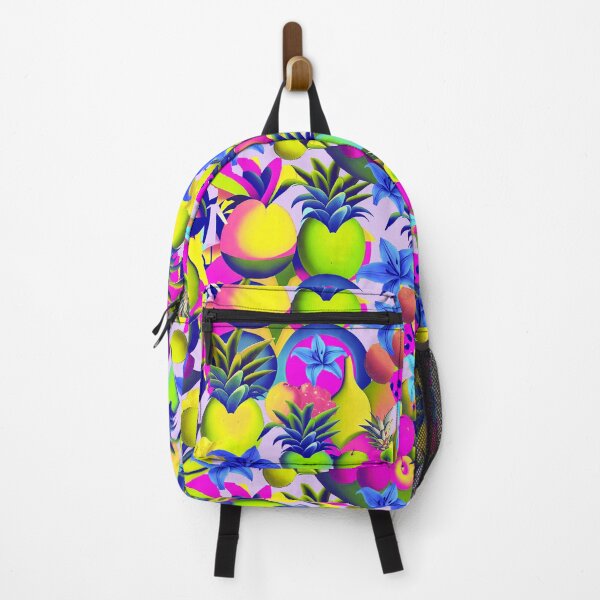 Item preview, Tropical cubist fruits summer pop color pattern designed and sold by Alessandro Remo Mazzoni Remotextiles.