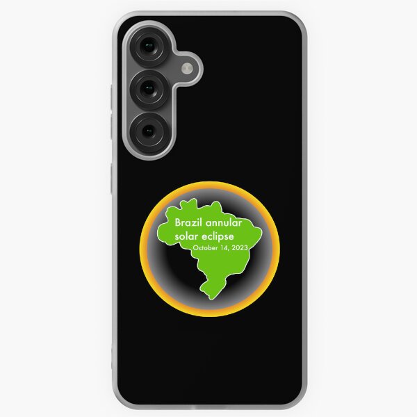 Item preview, Brazil annular solar eclipse october 14 2023 designed and sold by Cosmos-as-Art.