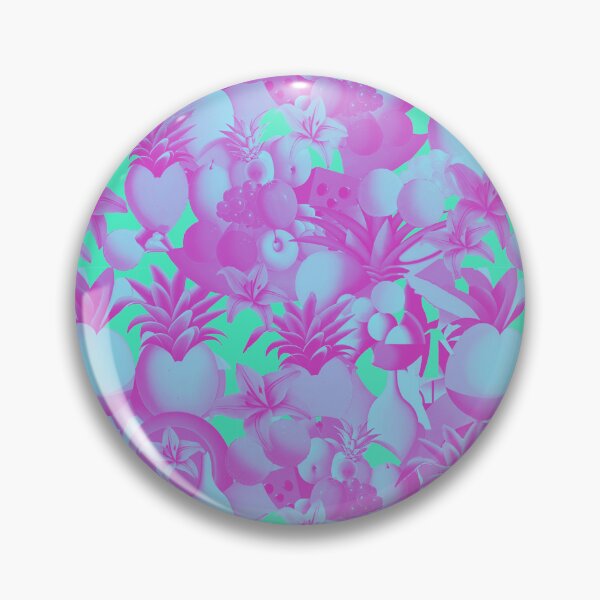 Item preview, Tropical cubist fruits summer pop color pattern designed and sold by Alessandro Remo Mazzoni Remotextiles.