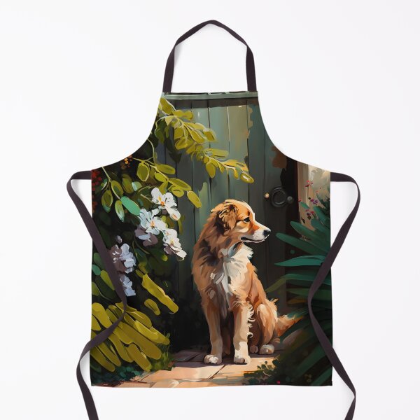 Item preview, A dog in the garden 2 designed and sold by Cr-AI-tive.