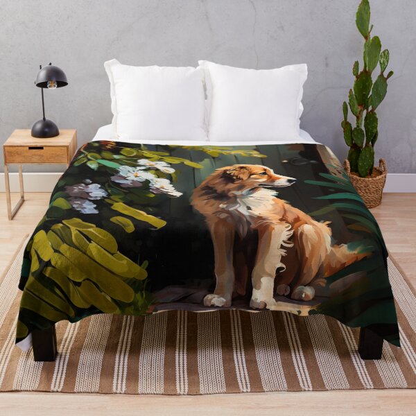Item preview, A dog in the garden 2 designed and sold by Cr-AI-tive.