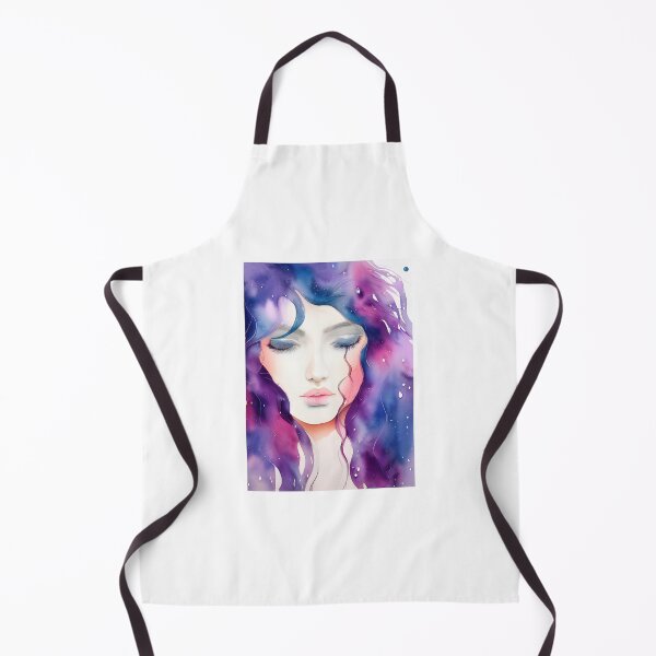 Item preview, Girl with Purple Hair designed and sold by Girlfriendrock.
